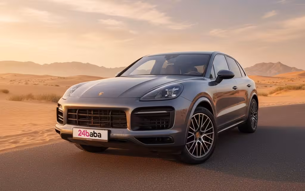 Porsche Cayenne 2024 Grey cover image – rental in Dubai