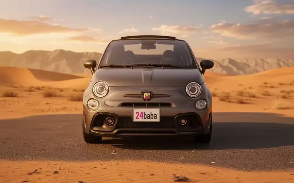Fiat 500 2023 Grey cover image – rental in Dubai