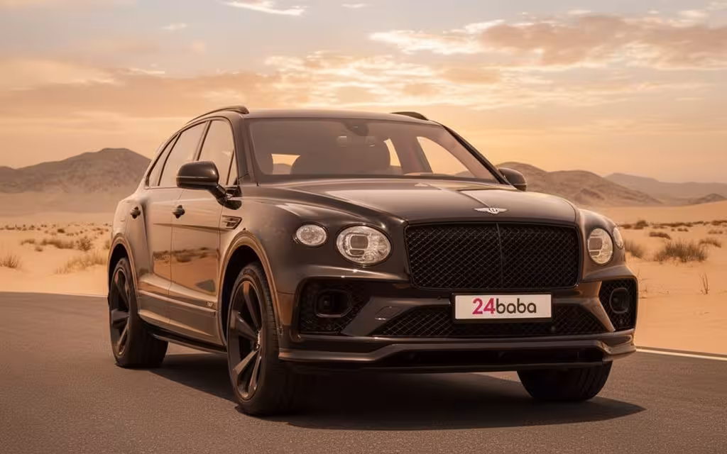 Bentley Bentayga 2022 Black cover image – rental in Dubai