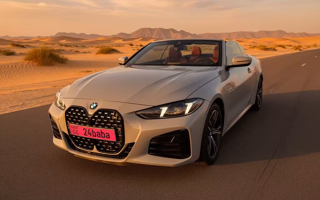 Bmw 420 2025 Grey cover image – rental in Dubai