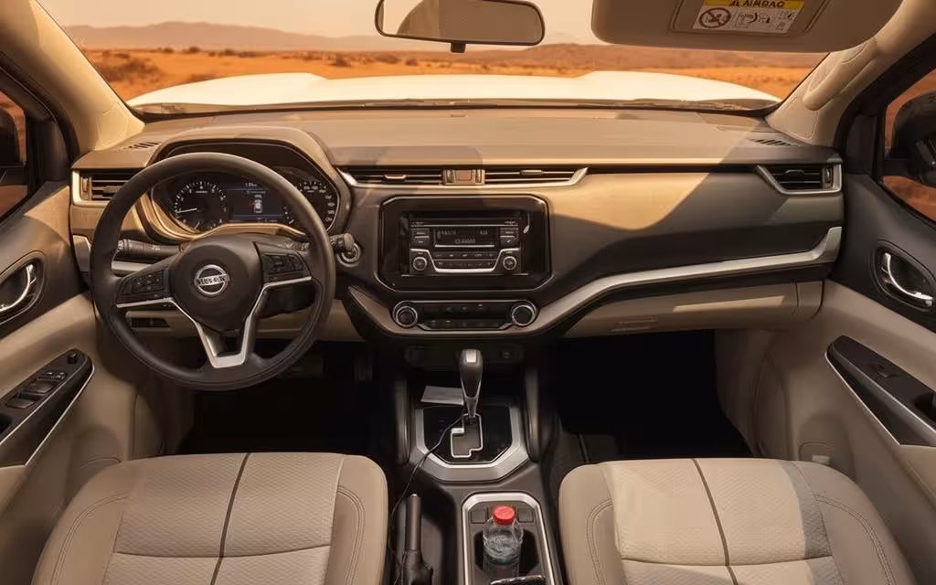 Nissan X Terra 2022 interior view showing trim – rental in Dubai