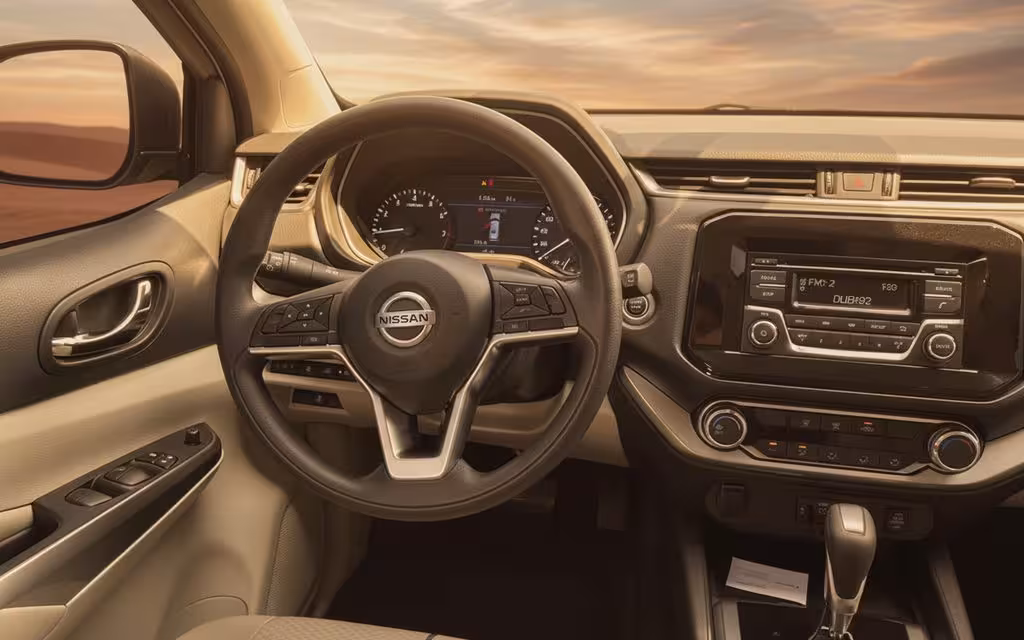 Nissan X Terra 2022 interior view showing trim – rental in Dubai