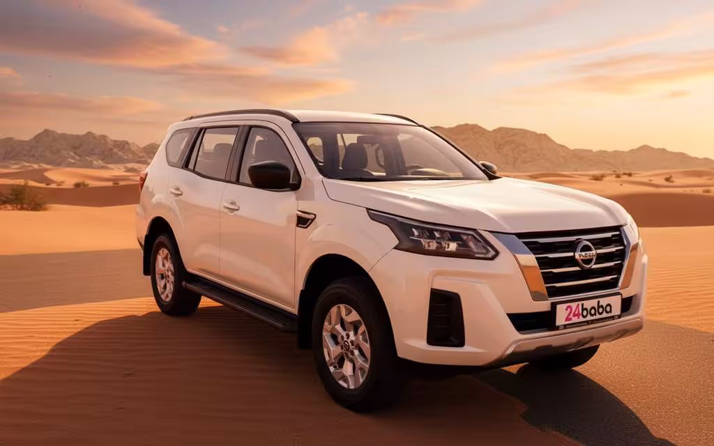 Nissan X Terra 2023 White cover image – rental in Dubai