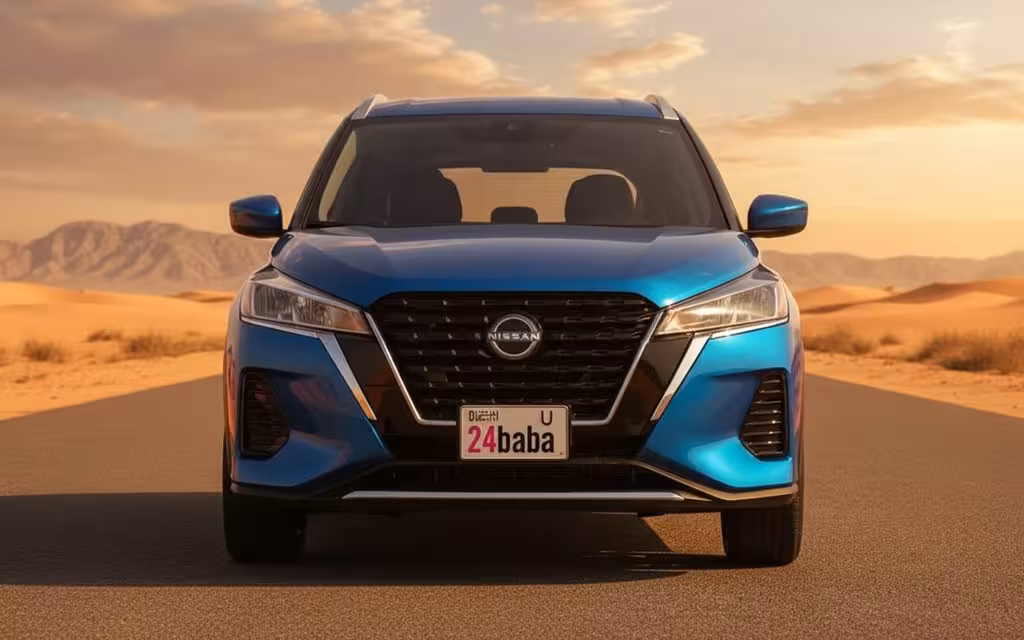 Nissan Kicks 2022 Blue cover image – rental in Dubai