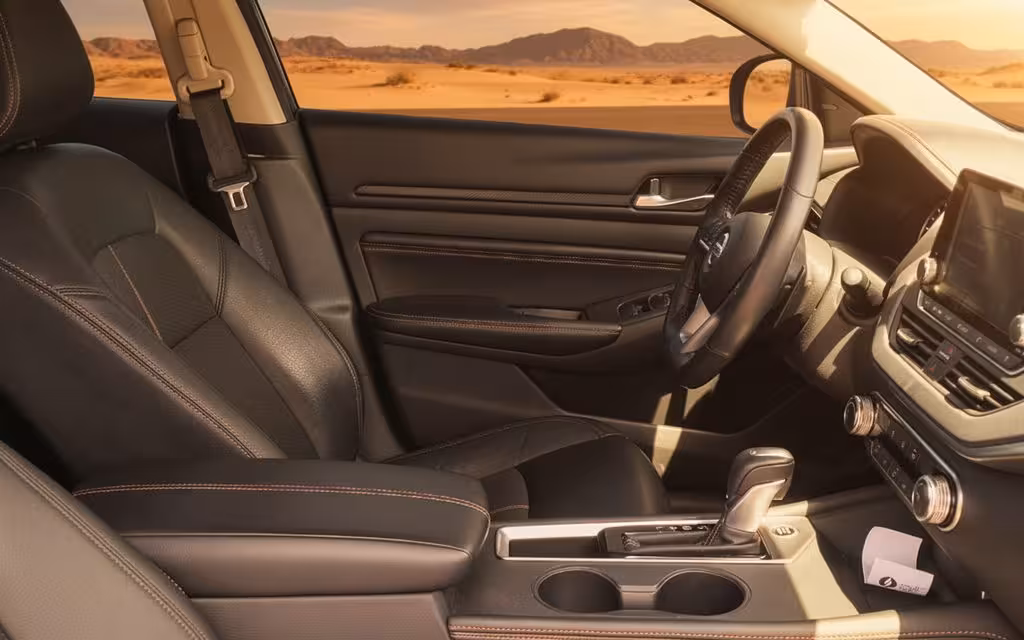 Nissan Altima 2022 interior view showing trim – rental in Dubai