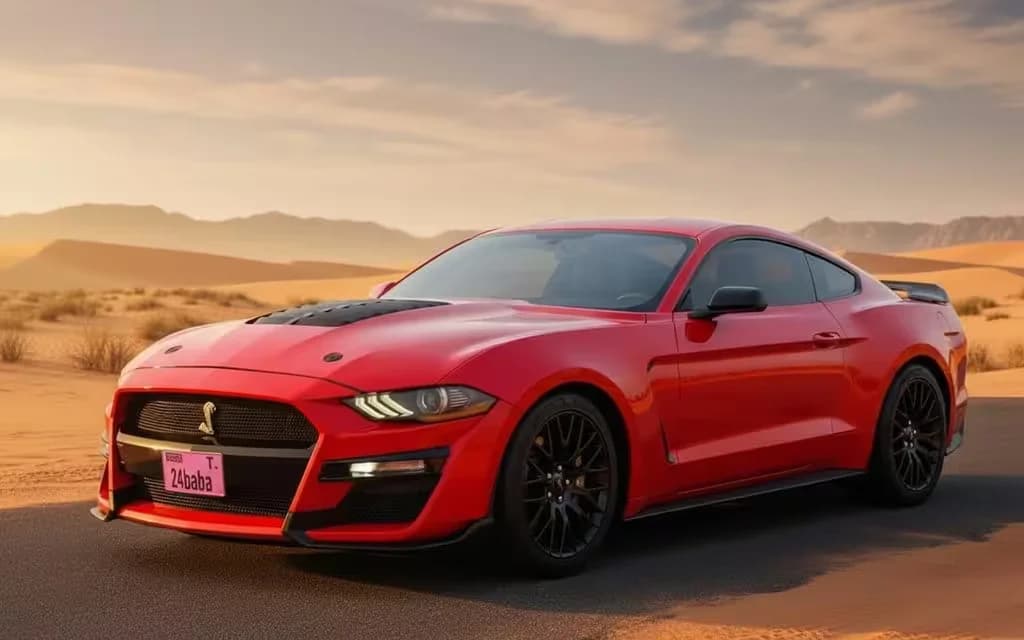 Ford Mustang 2020 Red cover image – rental in Dubai