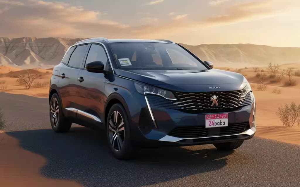 Peugeot 3008 2023 Blue cover image – rental in Dubai