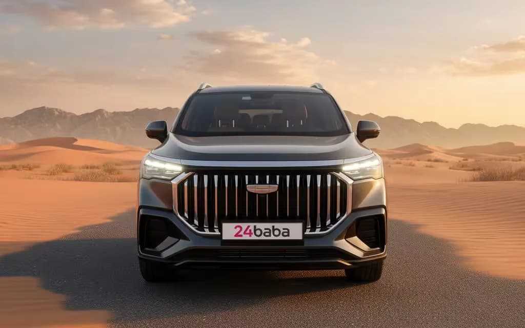 Geely Okavango 2025 Grey cover image – rental in Dubai