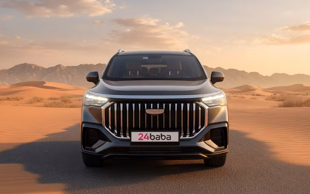 Geely Okavango 2025 Grey cover image – rental in Dubai