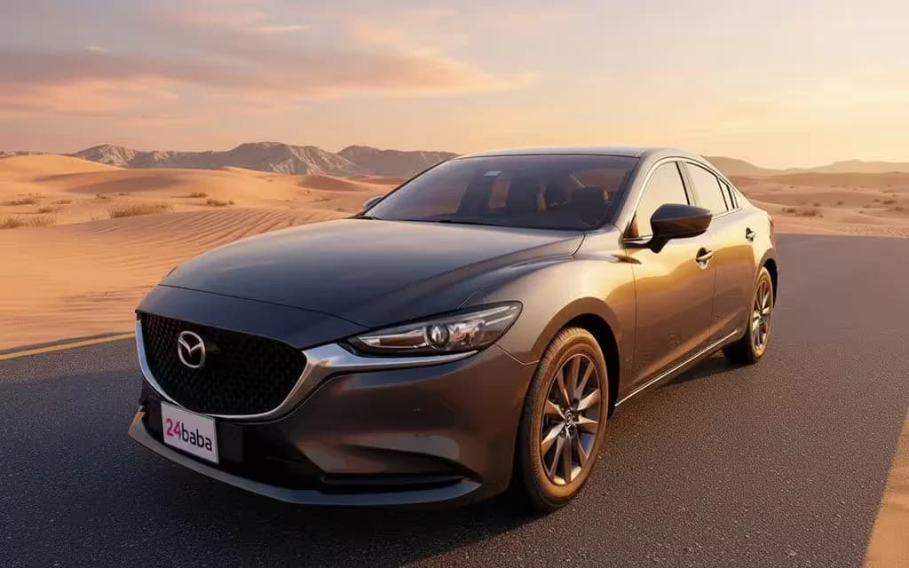 Mazda 6 2024 Grey cover image – rental in Dubai