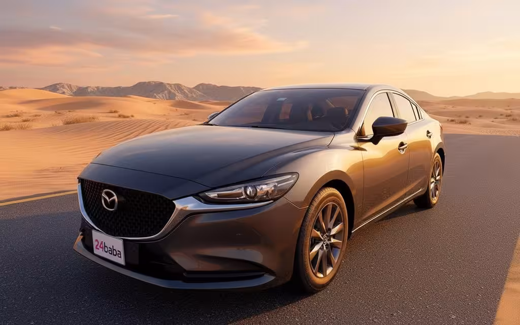 Mazda 6 2024 Grey cover image – rental in Dubai