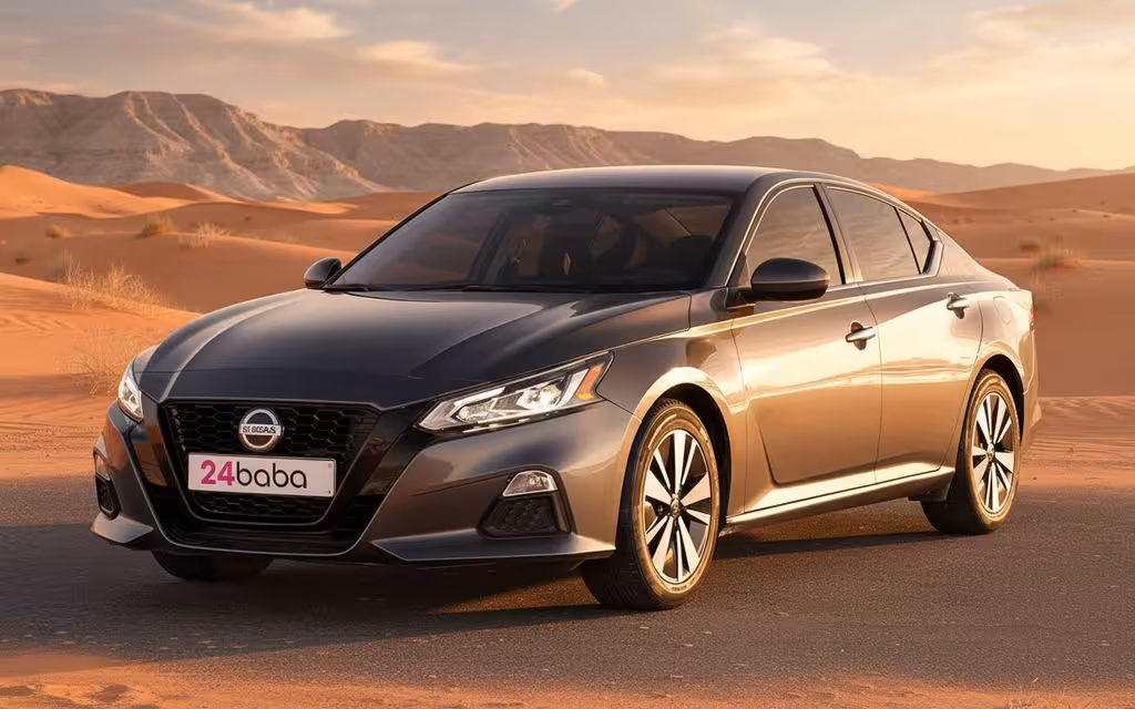 Nissan Altima 2021 Grey cover image – rental in Dubai