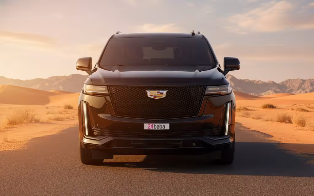 Cadillac Escalade 2024 Black cover image – rental in Dubai