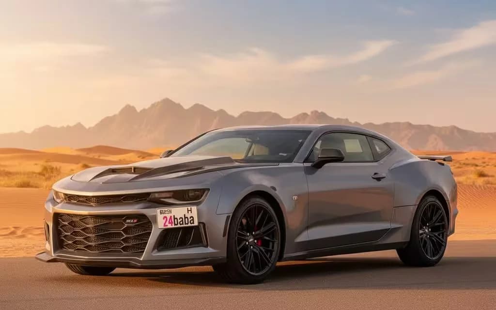 Chevrolet Camaro 2022 Grey - affordable rental in dubai