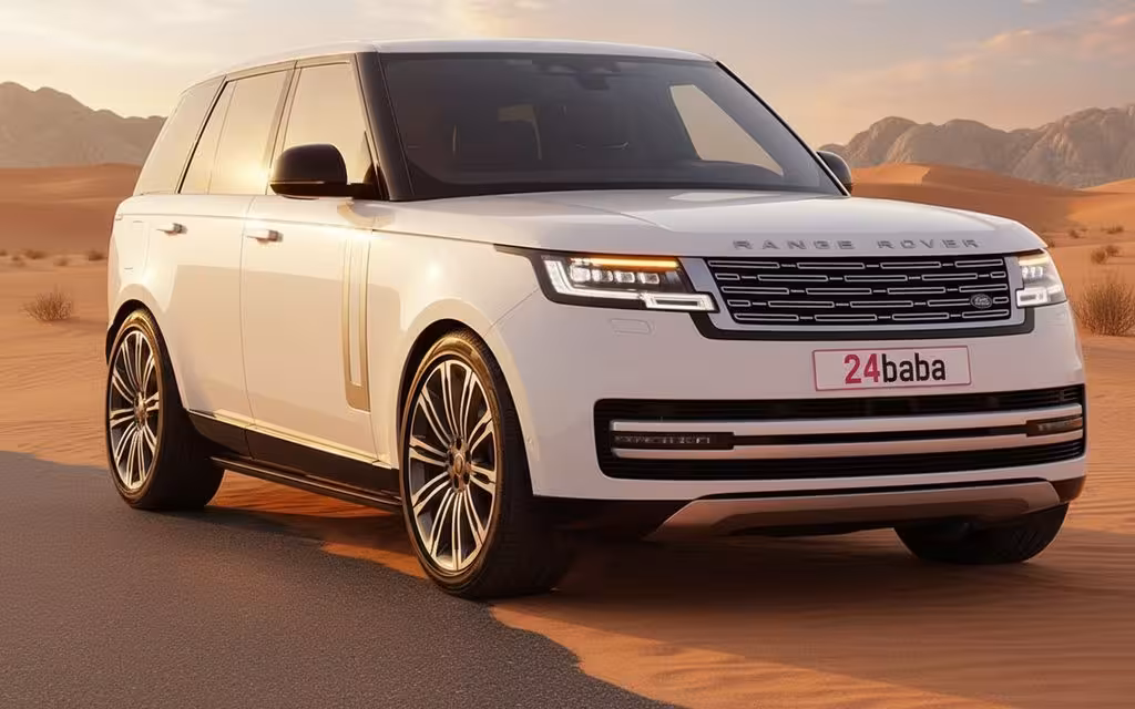 LandRover RangeRover 2022 White cover image – rental in Dubai