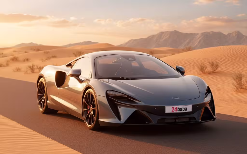 Mclaren Artura 2025 Grey cover image – rental in Dubai