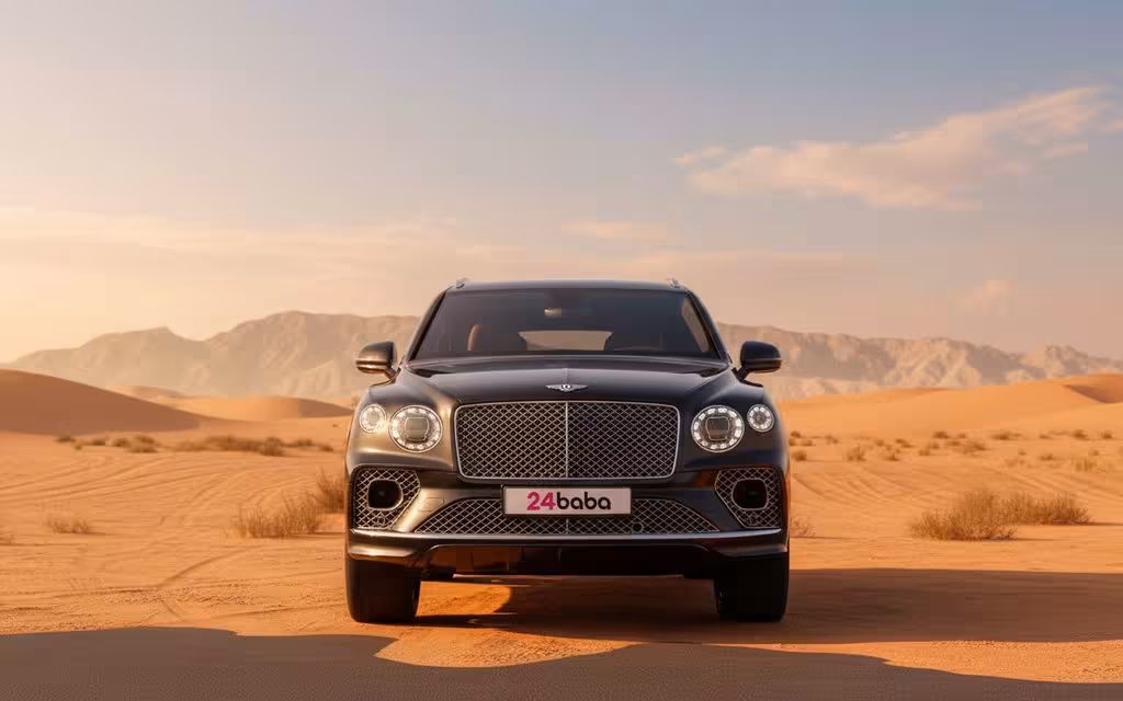 Bentley Bentayga 2021 Black cover image – rental in Dubai