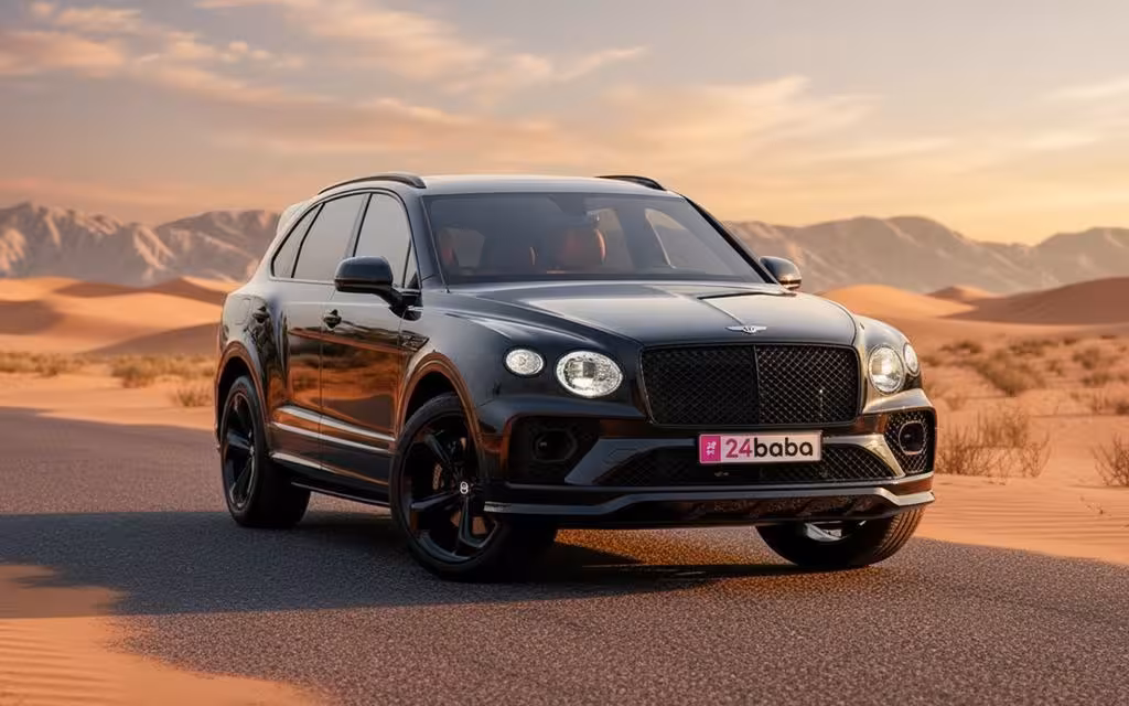 Bentley Bentayga 2023 Black cover image – rental in Dubai