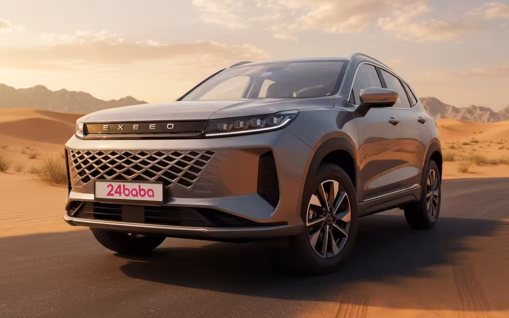 Exeed Lx 2025 Silver cover image – rental in Dubai