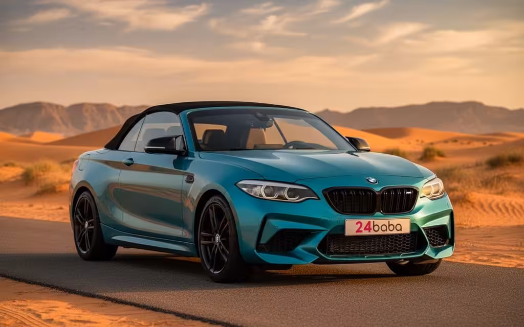 Bmw 240 2021 Blue cover image – rental in Dubai