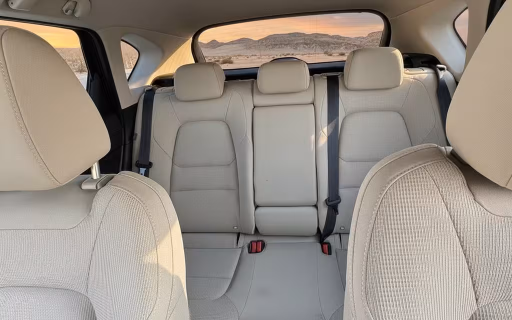 Mazda Cx 5 2025 Dark Gray rear view showing taillights – rental in Dubai