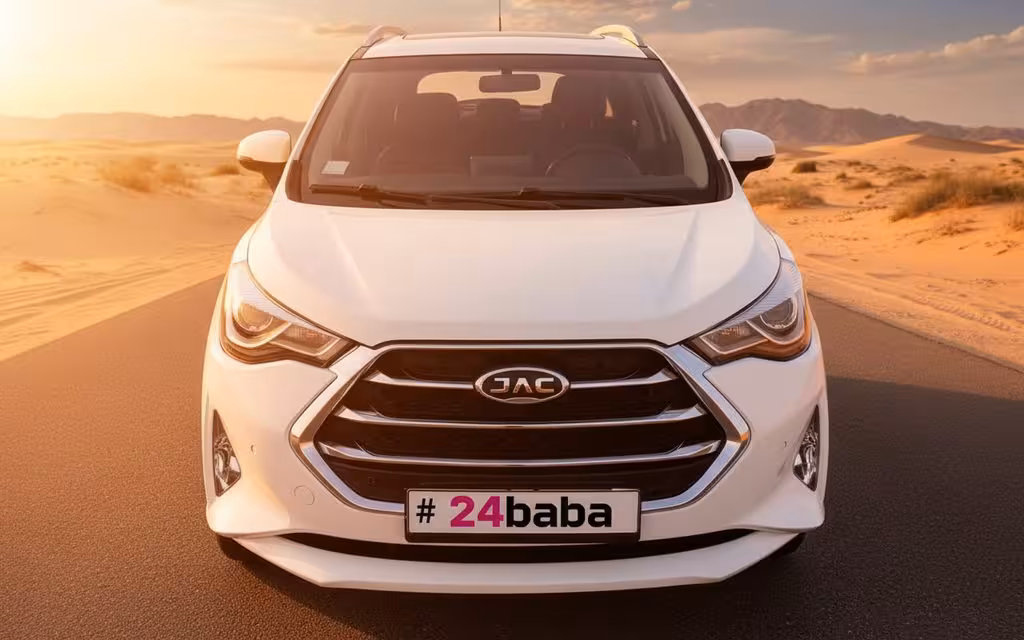 Jac S3 2024 White cover image – rental in Dubai