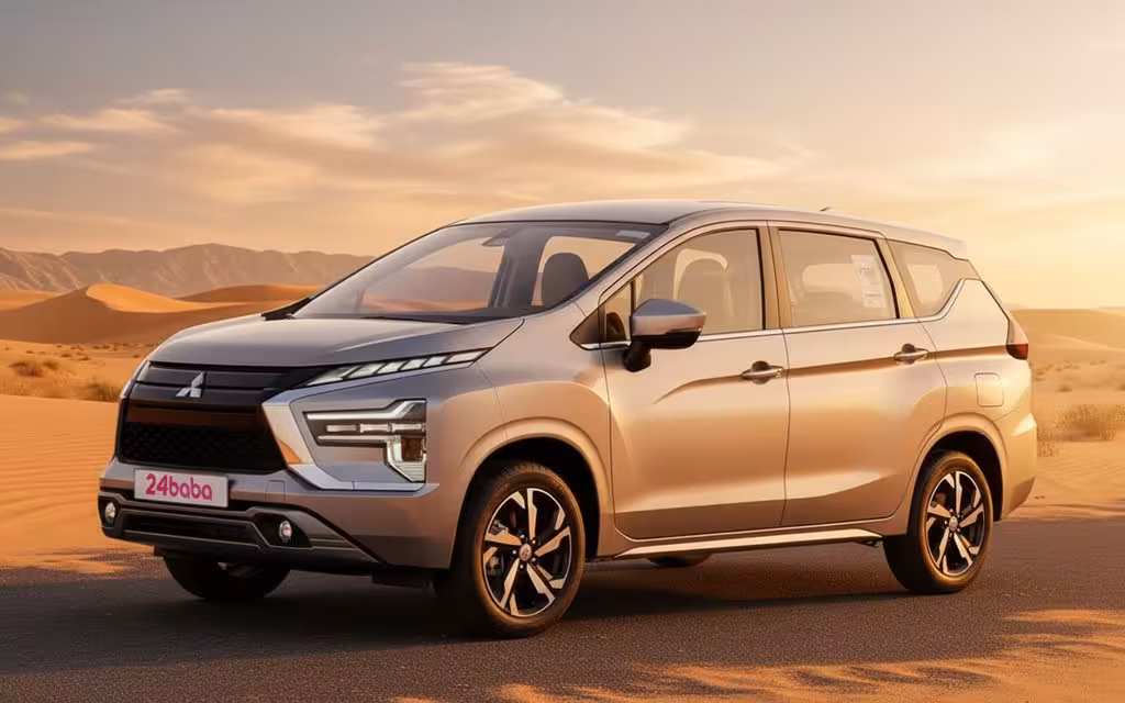 Mitsubishi Xpander 2024 Silver cover image – rental in Dubai