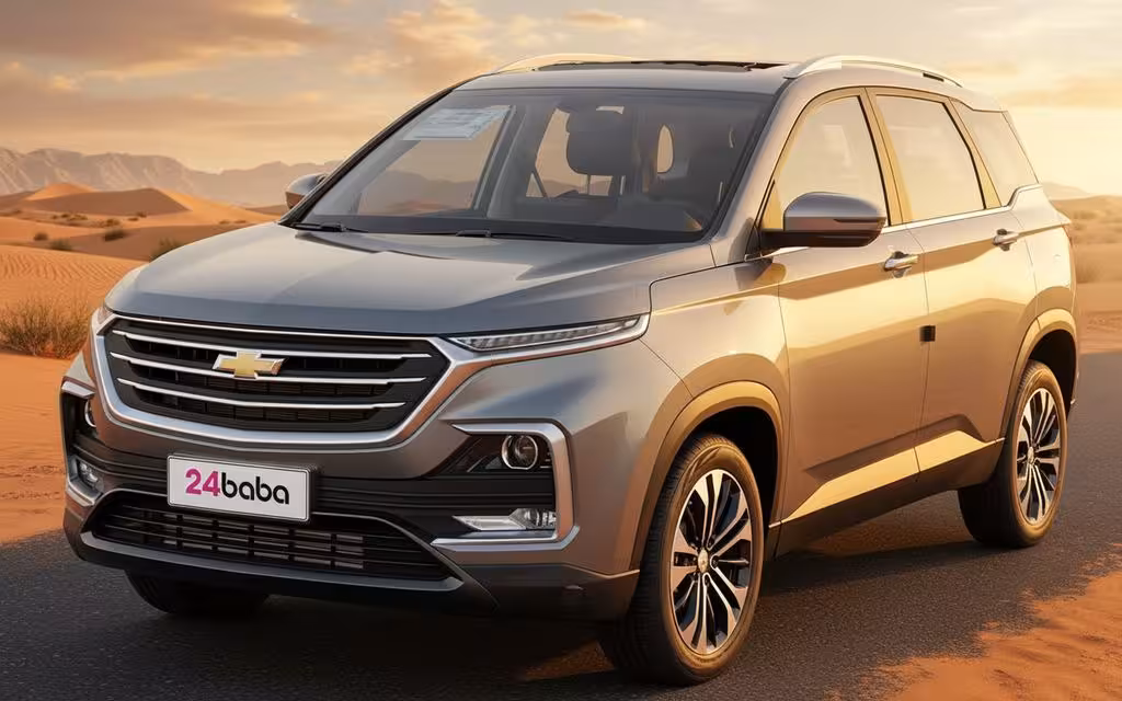 Chevrolet Captiva 2023 Silver cover image – rental in Dubai