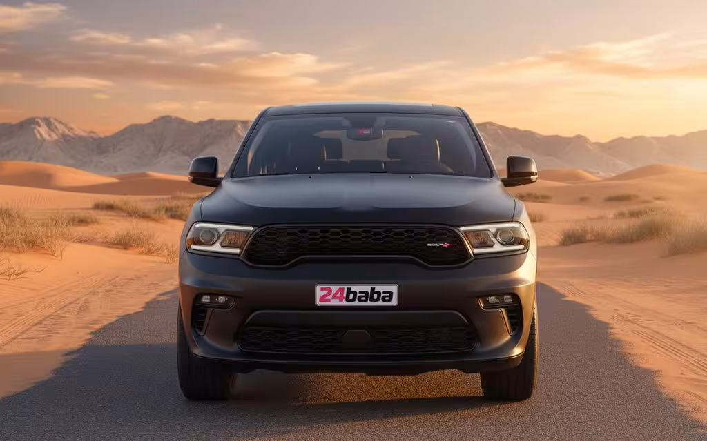 Dodge Durango 2020 Black cover image – rental in Dubai
