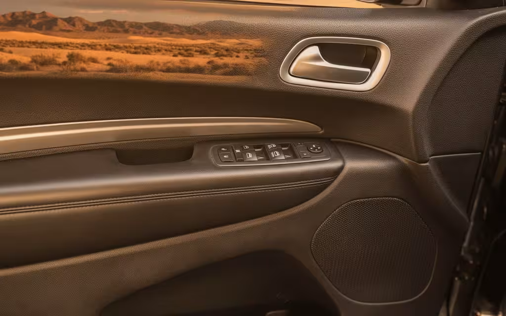 Dodge Durango 2020 interior view showing trim – rental in Dubai