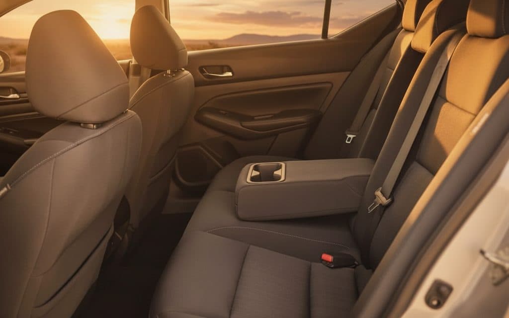 Nissan Altima 2022 leather seats and cabin