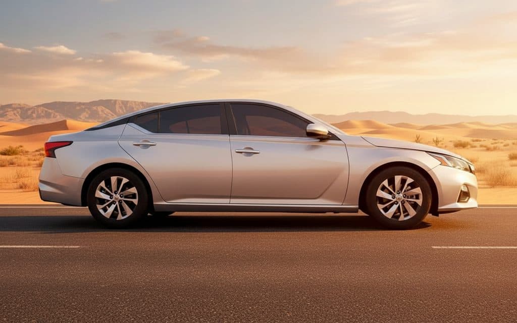 Nissan Altima 2022 Grey side profile