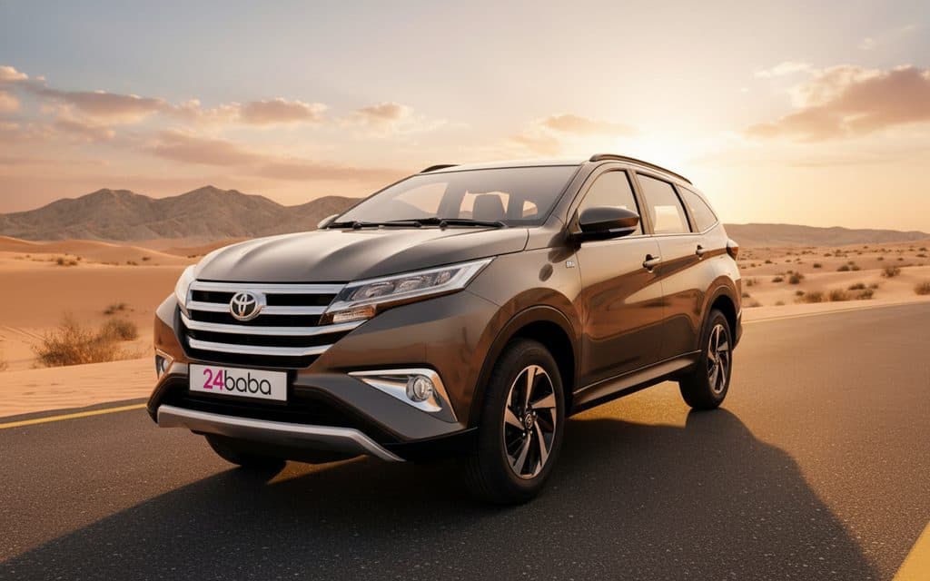 Toyota Rush 2023 Gold - rental in Dubai