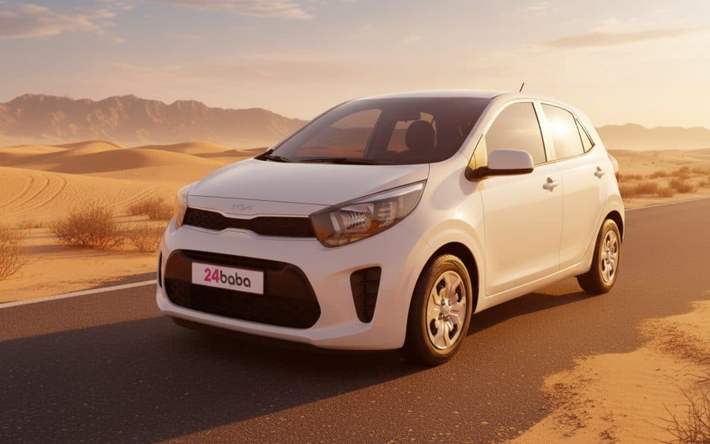 Rent Kia Picanto 2023 White in Dubai