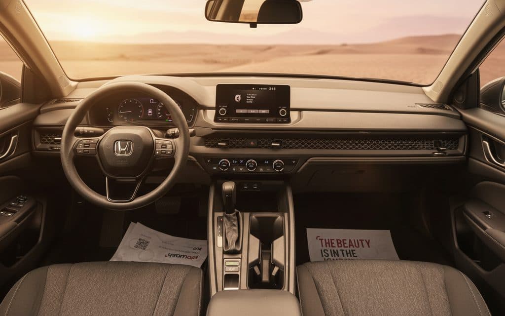 Honda Accord 2024 dashboard and infotainment