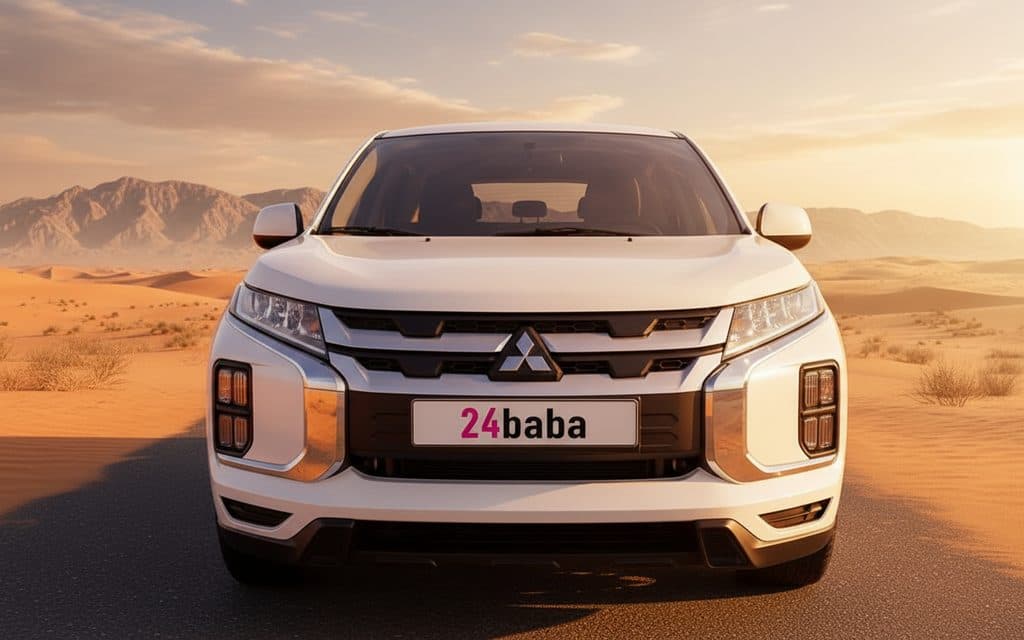 Rent White Mitsubishi Asx 2024 in Dubai