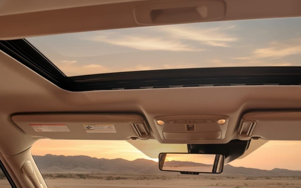 Nissan Patrol 2024 interior view showing trim