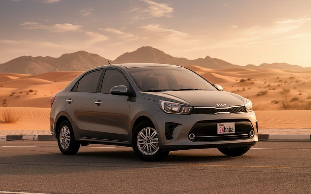 Kia Pegas 2023 Grey - rental in Dubai