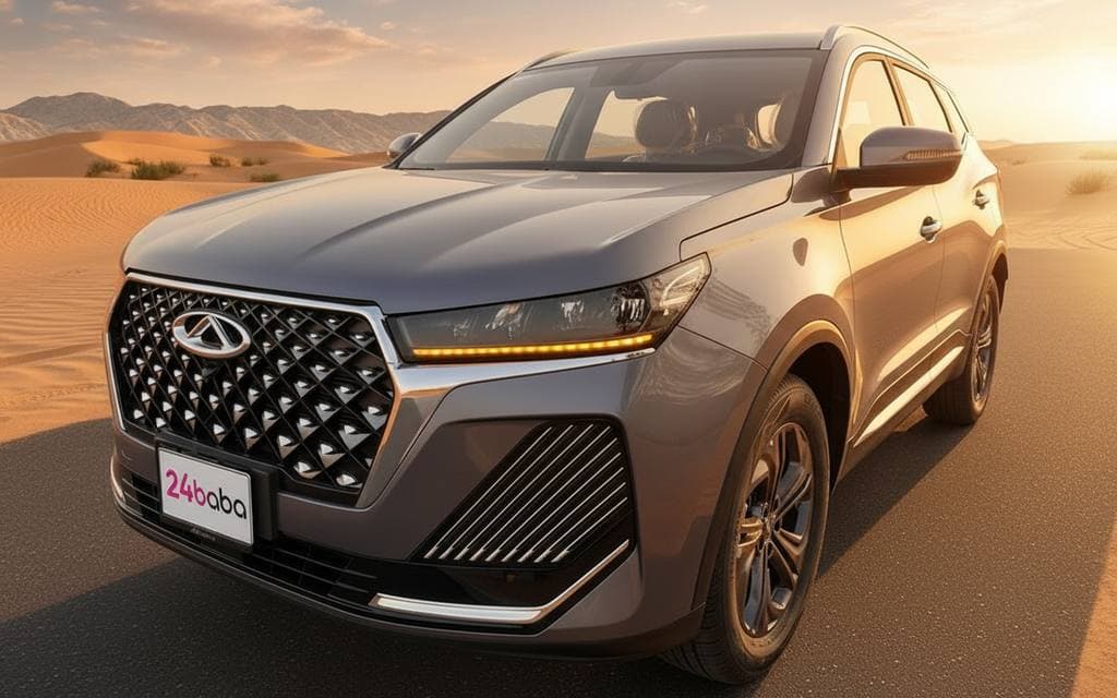 Chery Tiggo7 2026 Grey rental in Dubai