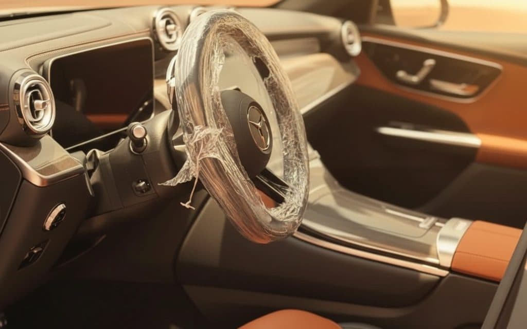 Mercedes Glc200 2025 dashboard and infotainment