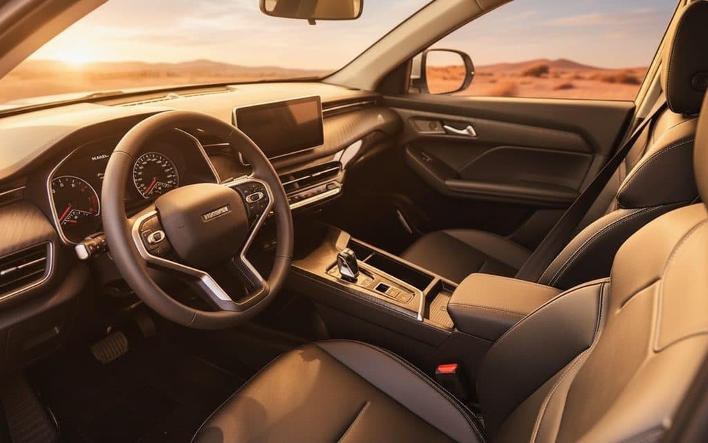 Haval Jolion 2025 White interior