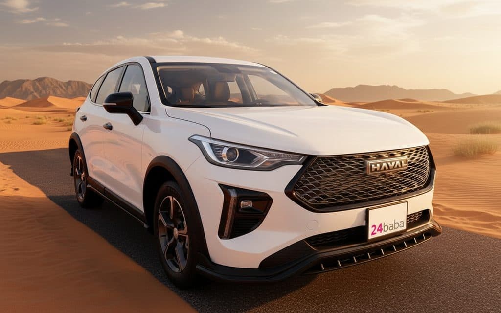 Haval Jolion 2025 White parked outdoor view