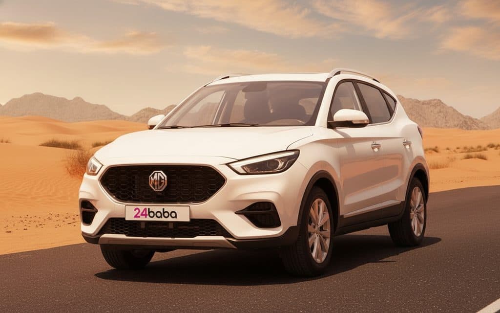 Mg Zs 2023 White in Dubai