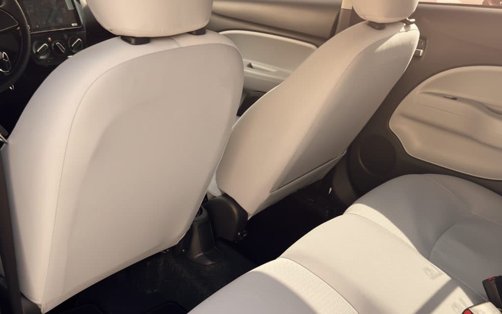 Mitsubishi Attrage 2023 leather seats and cabin