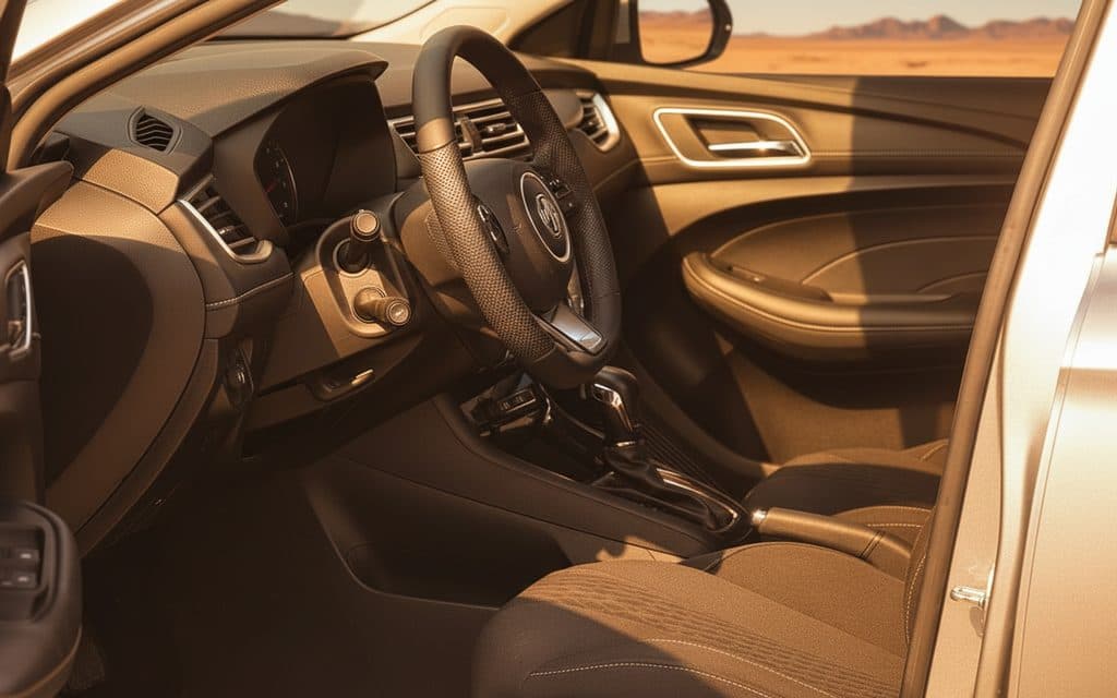 Mg 5 2024 interior view showing trim