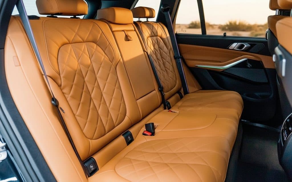 Bmw X5 2025 leather seats and cabin