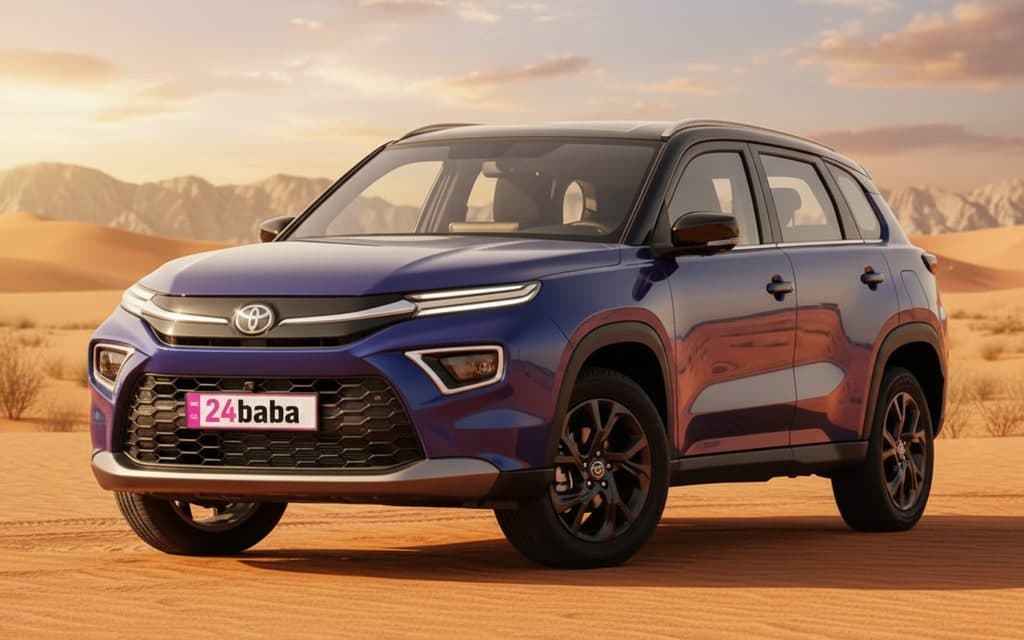 Toyota Urban Cruiser 2024 Blue rental in Dubai