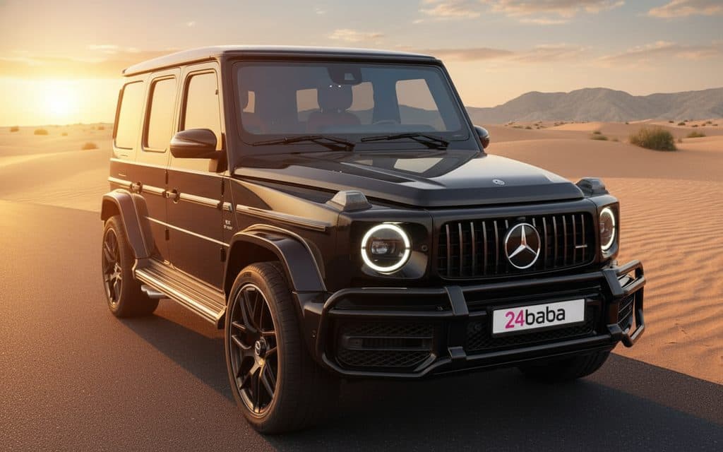 Hire Mercedes G63 2020 Black in Dubai