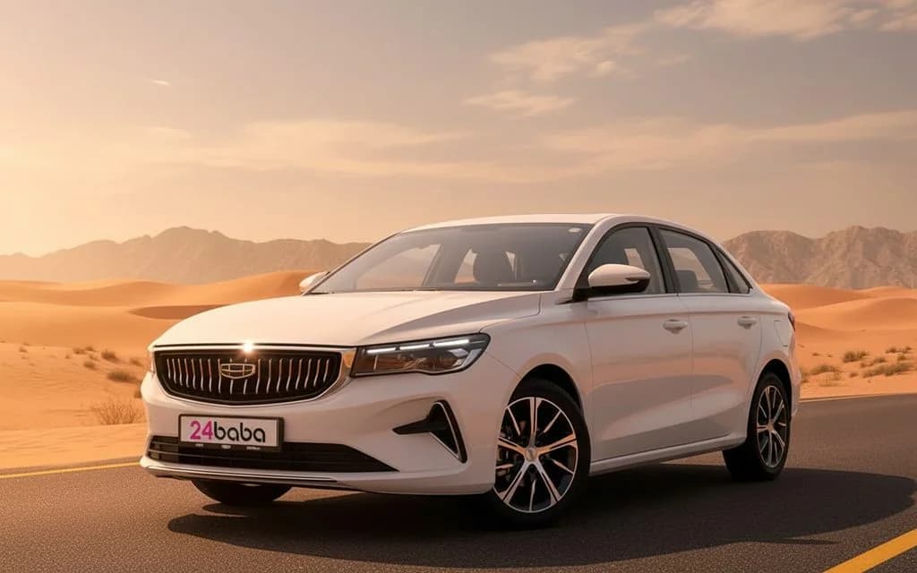 Rent Geely Emgrand 2023 White in Dubai