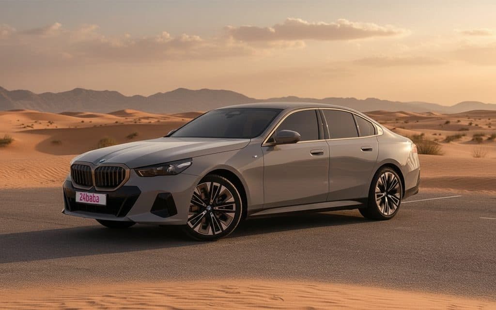 Hire Bmw 520 2025 Grey in Dubai